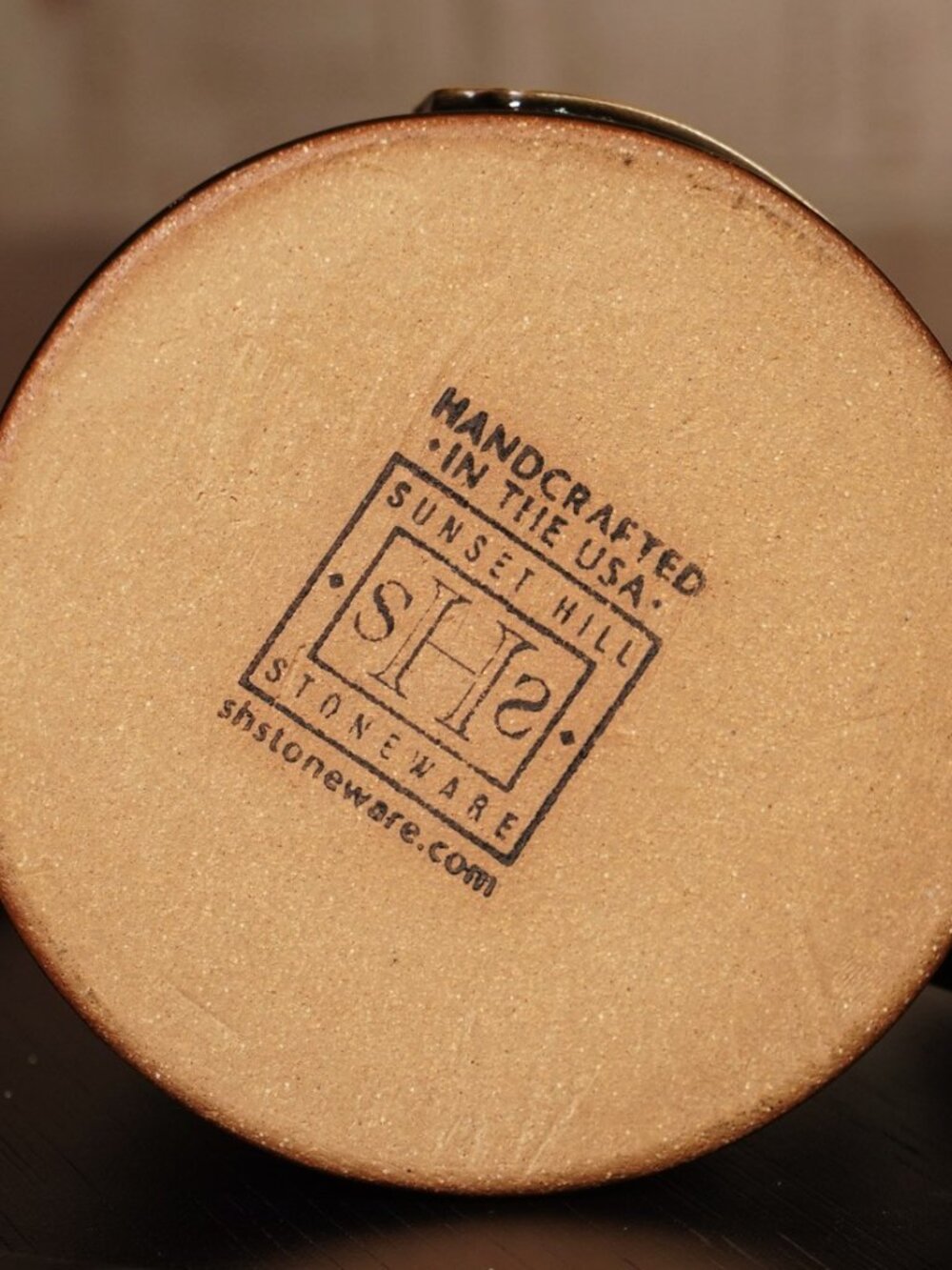Sunset Hill Stoneware CERTIFIED ANGUS BEEF Handcrafted Cup/Mug 16 oz. - Picture 6 of 6